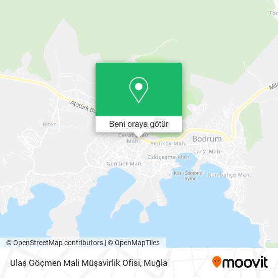 Ulaş Göçmen Mali Müşavirlik Ofisi harita