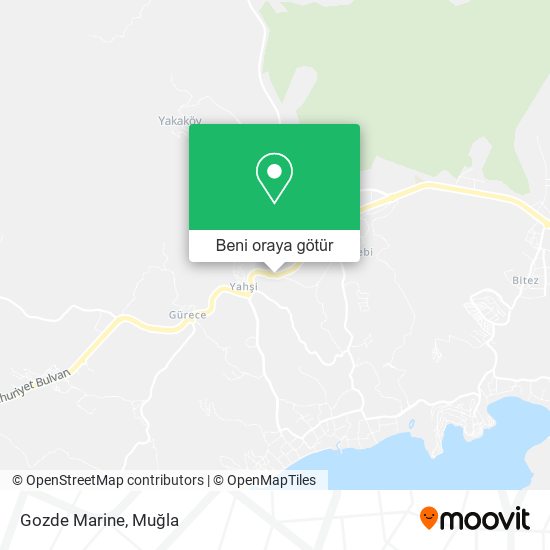 Gozde Marine harita