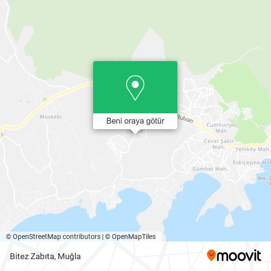 Bitez Zabıta harita