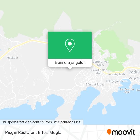 Pişgin Restorant Bitez harita