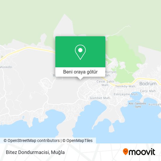 Bitez Dondurmacisi harita