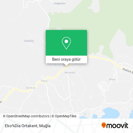 Eko%Dia Ortakent harita