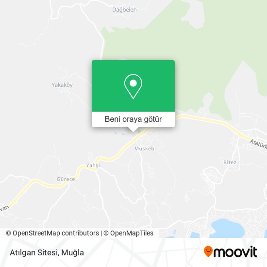 Atılgan Sitesi harita