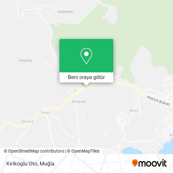 Kirikoglu Oto harita