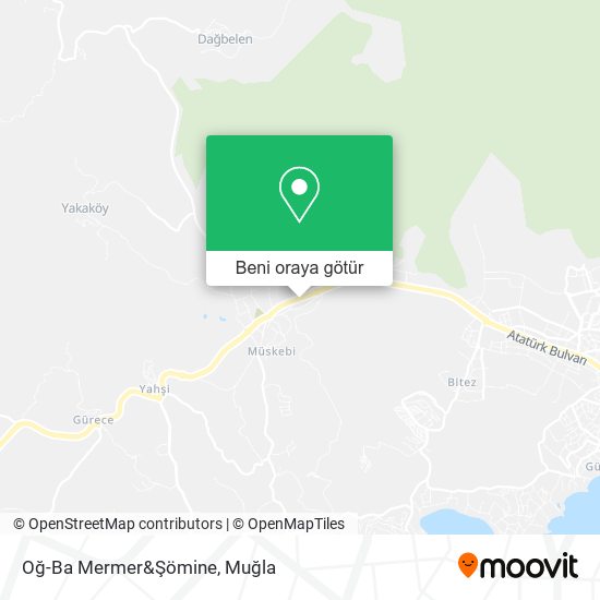 Oğ-Ba Mermer&Şömine harita