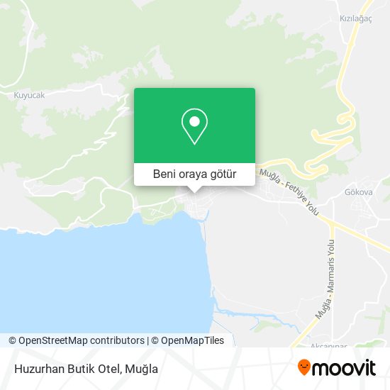 Huzurhan Butik Otel harita