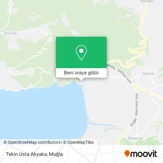 Tekin Usta Akyaka harita