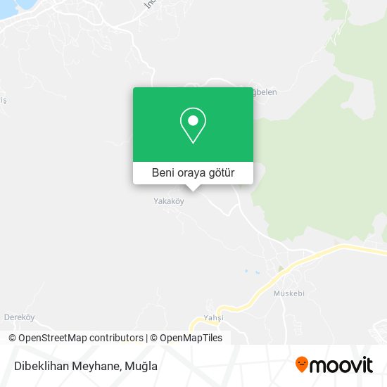 Dibeklihan Meyhane harita