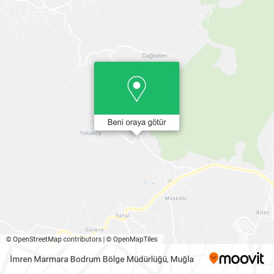 İmren Marmara Bodrum Bölge Müdürlüğü harita