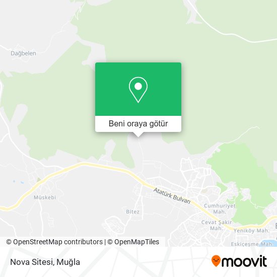 Nova Sitesi harita