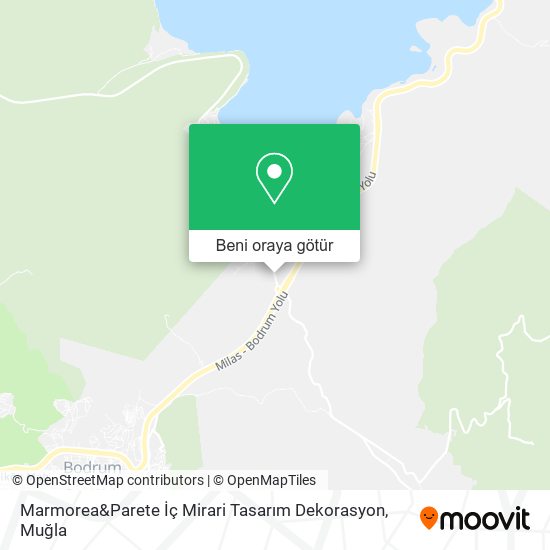 Marmorea&Parete İç Mirari Tasarım Dekorasyon harita