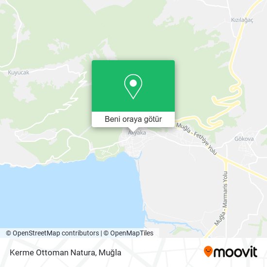 Kerme Ottoman Natura harita
