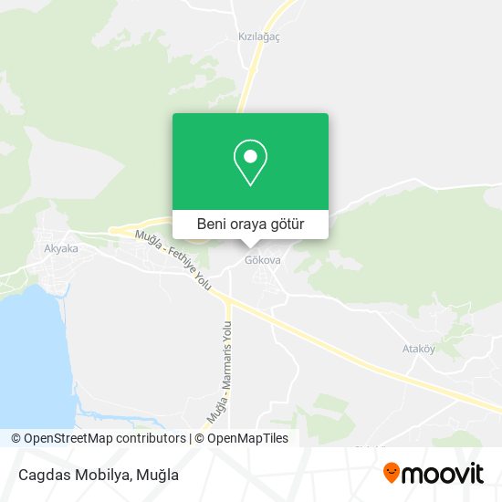 Cagdas Mobilya harita