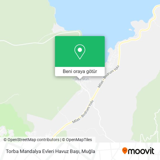 Torba Mandalya Evleri Havuz Başı harita