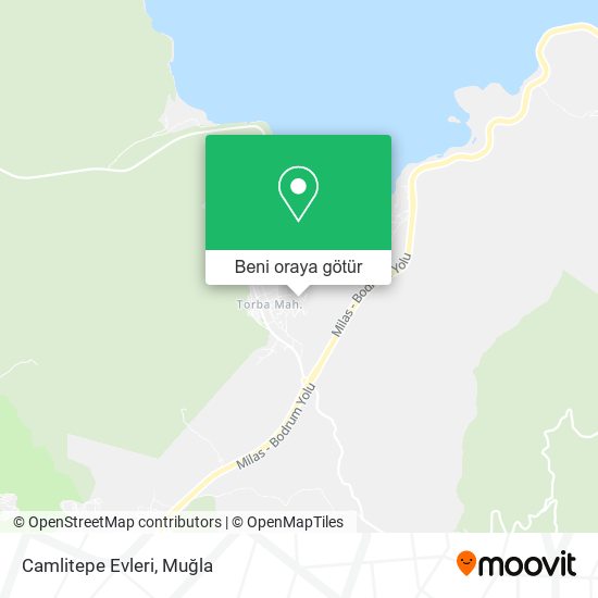 Camlitepe Evleri harita