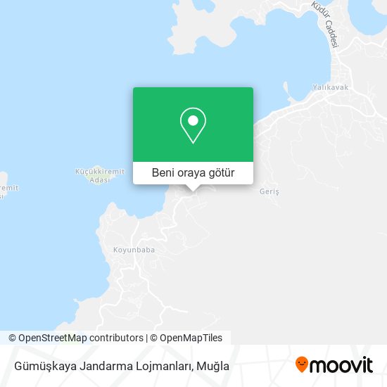 Gümüşkaya Jandarma Lojmanları harita