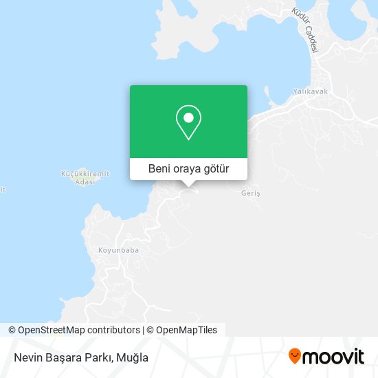 Nevin Başara Parkı harita