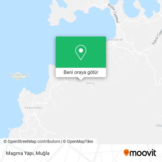 Magma Yapı harita