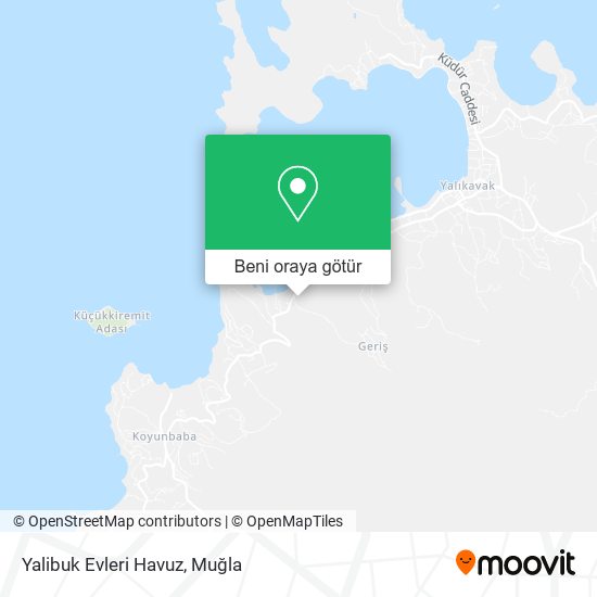 Yalibuk Evleri Havuz harita