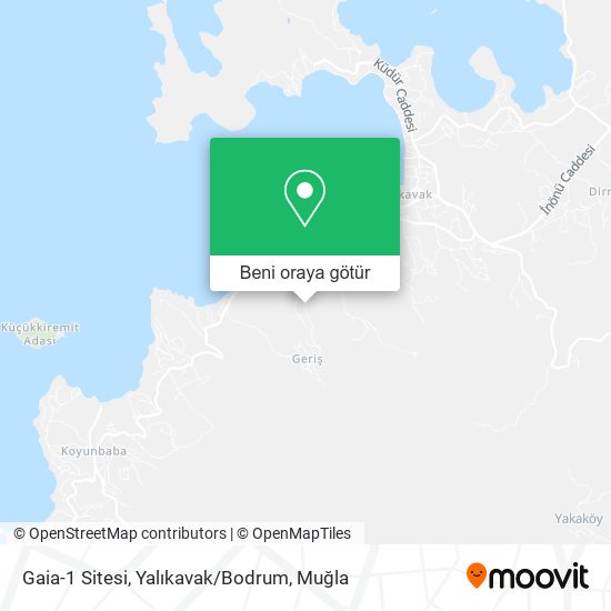 Gaia-1 Sitesi, Yalıkavak / Bodrum harita