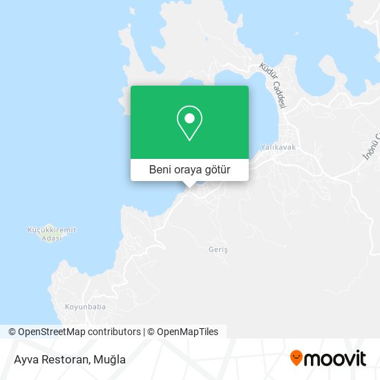 Ayva Restoran harita