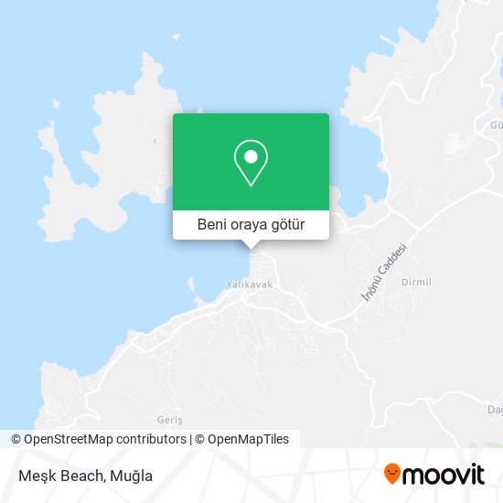 Meşk Beach harita