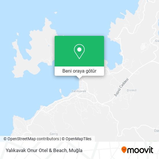 Yalıkavak Onur Otel & Beach harita