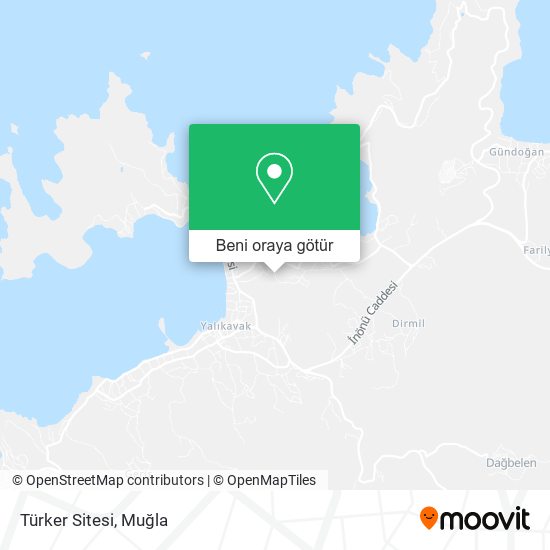 Türker Sitesi harita