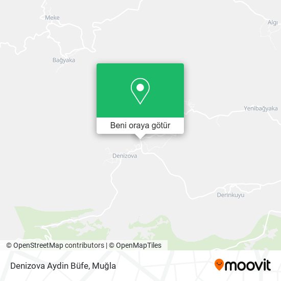 Denizova Aydin Büfe harita