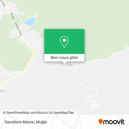 Denizlerin Mavisi harita