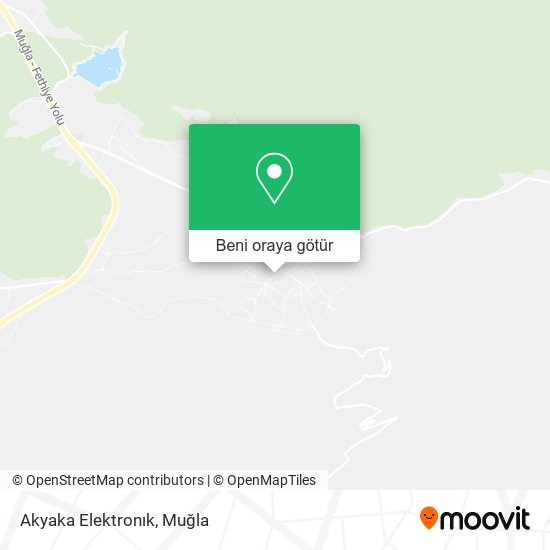 Akyaka Elektronık harita