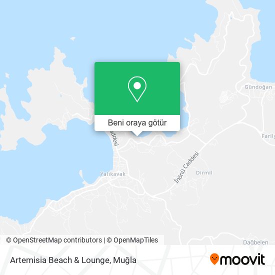Artemisia Beach & Lounge harita