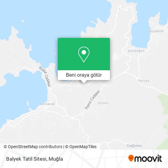 Balyek Tatil Sitesi harita
