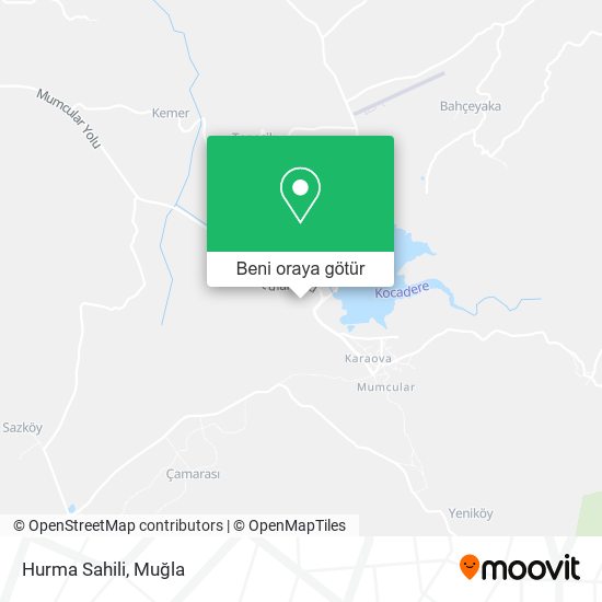 Hurma Sahili harita