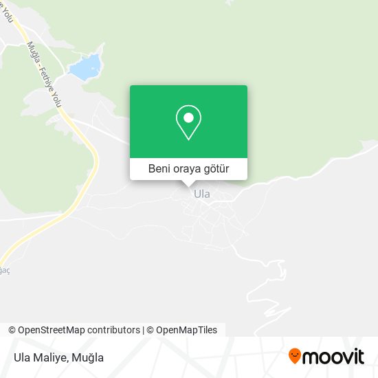 Ula Maliye harita