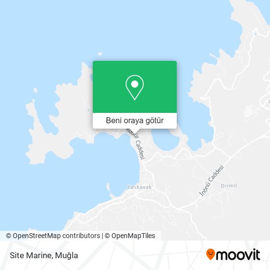 Site Marine harita