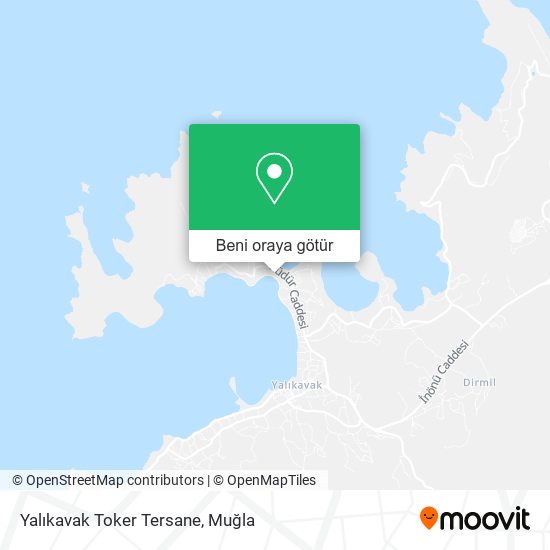 Yalıkavak Toker Tersane harita