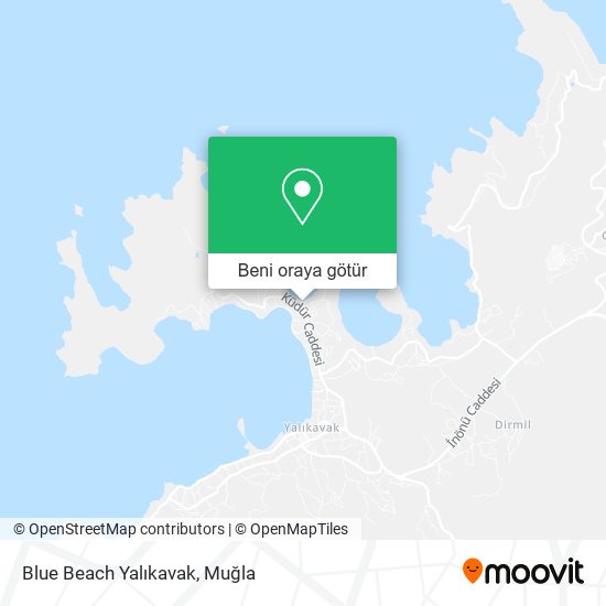 Blue Beach Yalıkavak harita