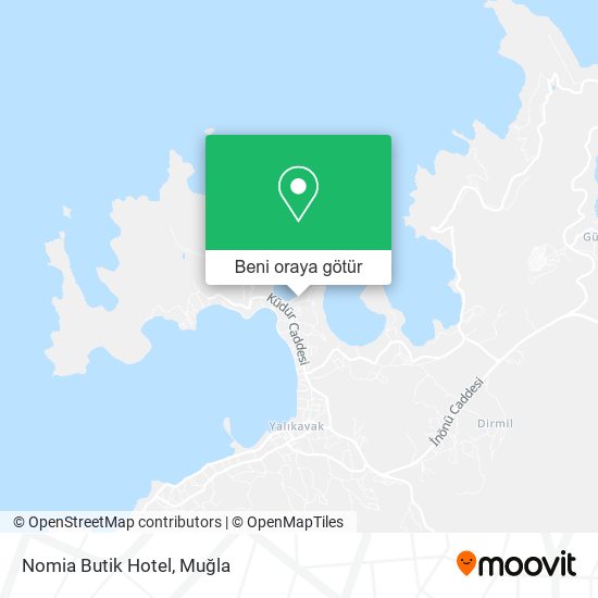Nomia Butik Hotel harita