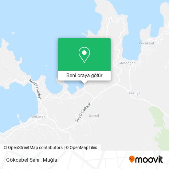Gökcebel Sahil harita