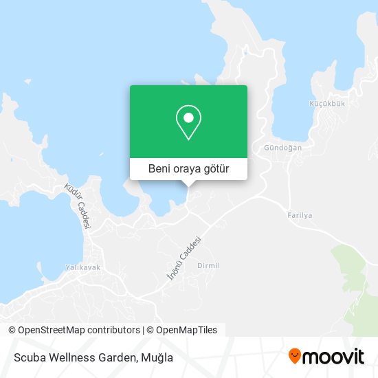 Scuba Wellness Garden harita