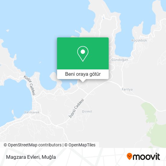 Magzara Evleri harita