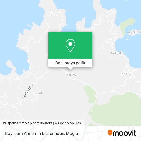 Bayılcam Annemin Dizilerinden harita
