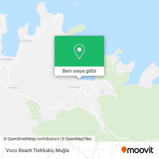 Voco Beach Türkbükü harita