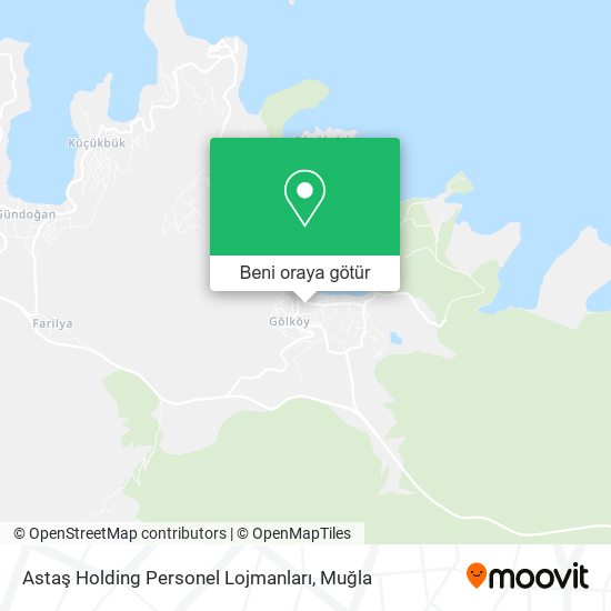Astaş Holding Personel Lojmanları harita