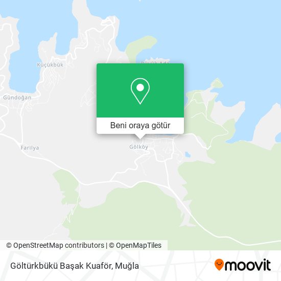 Göltürkbükü Başak Kuaför harita