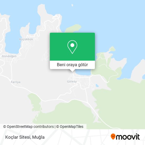 Koçlar Sitesi harita