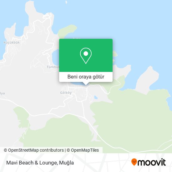 Mavi Beach & Lounge harita