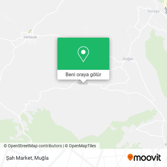 Şah Market harita