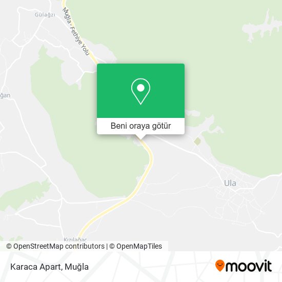 Karaca Apart harita